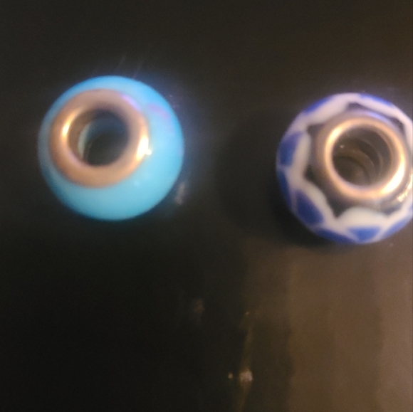 HP🔥🔥Pandora 2 Glass Murano  Charms - Picture 4 of 11